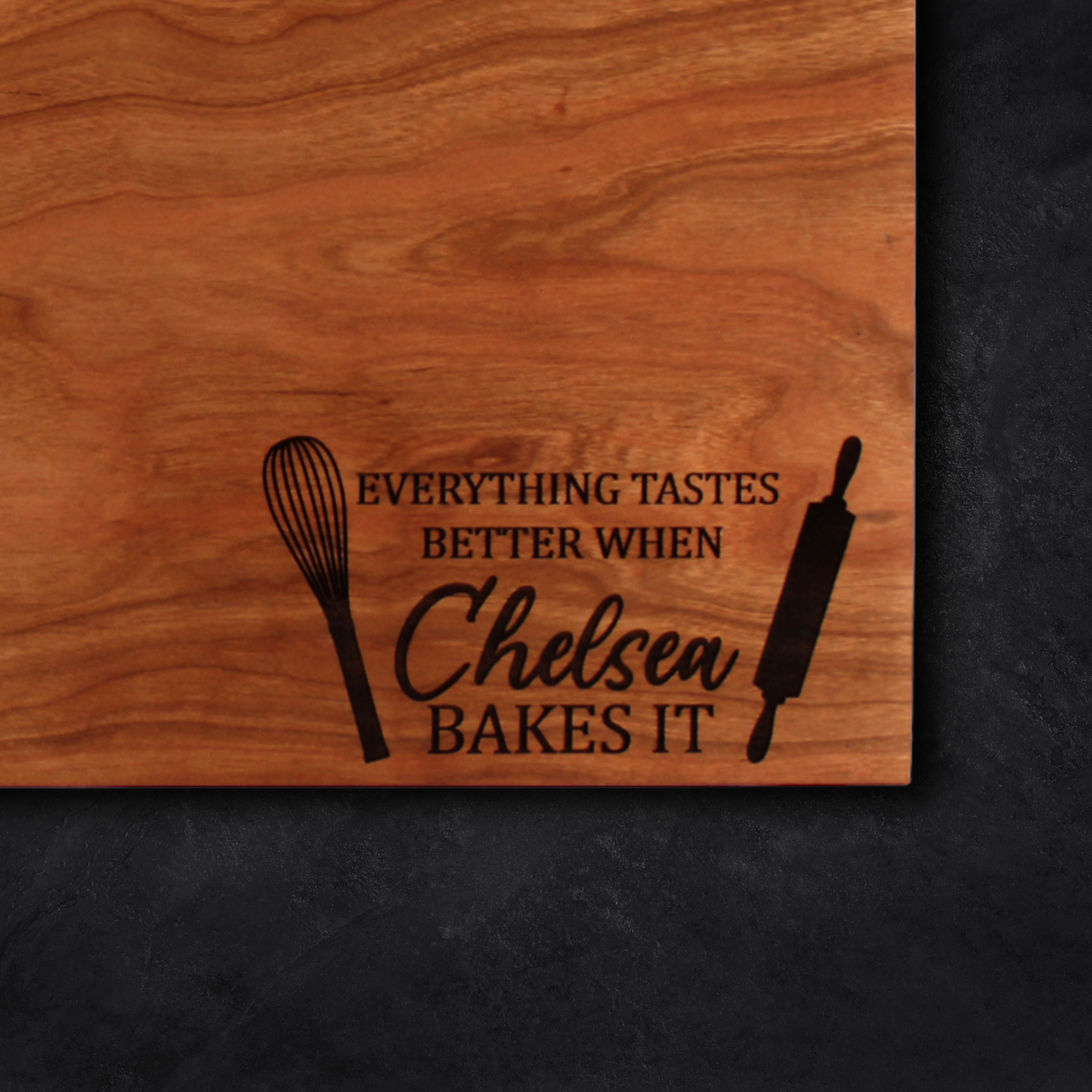 Baking with Love Personalized Cutting Board Wooden Cutting Boards For