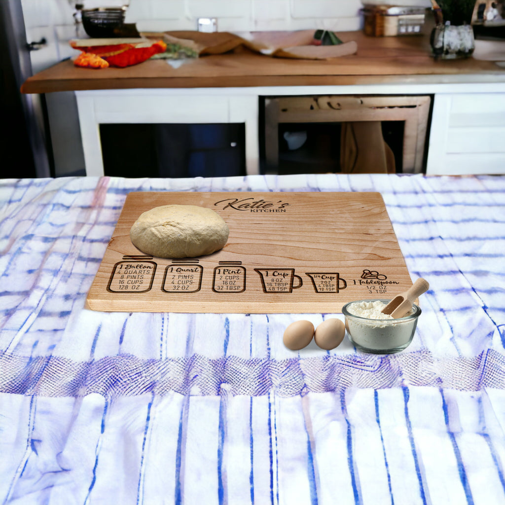 Kitchen Conversion Board Kitchen Conversions Cutting Board - Wooden Cutting Boards For Sale ...