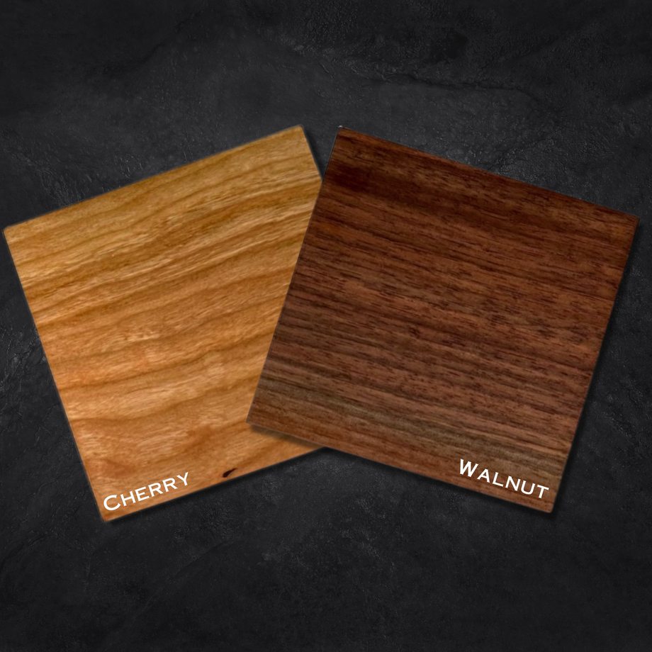 Casa/Legno Handmade Wood Coasters Set Of 6 - Sustainable Acacia Wood, Protects Tables From Drinks