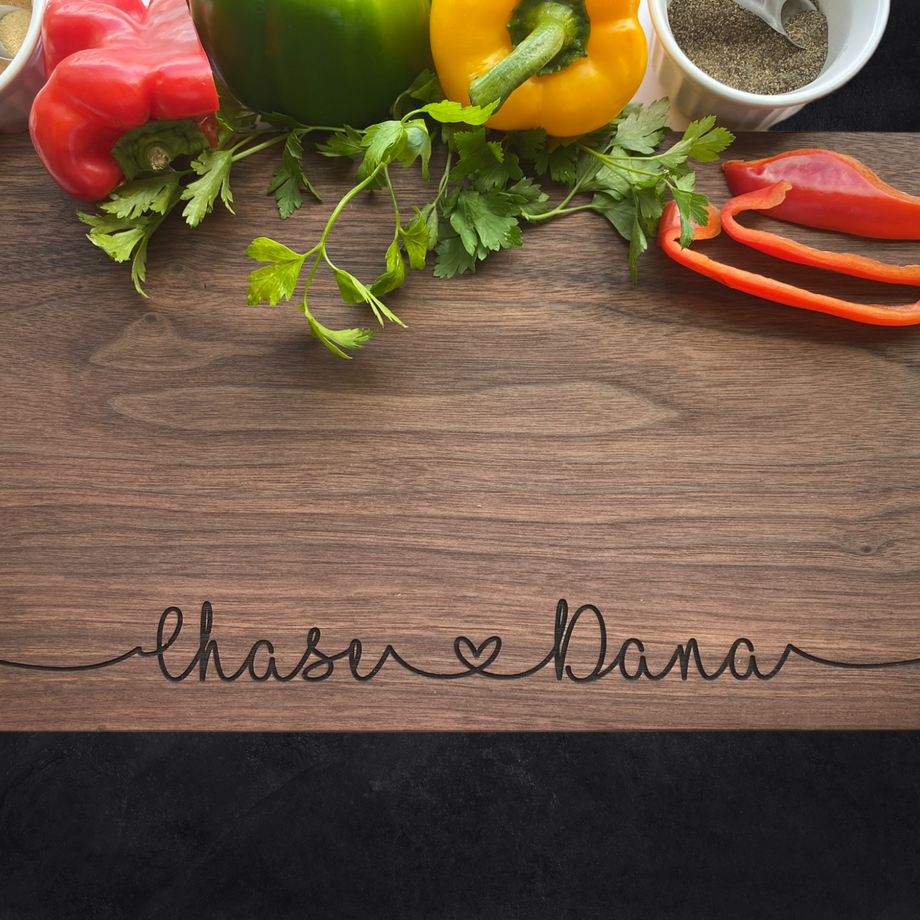 Love You Mom Personalized Cutting Board - Personalized Cutting Boards For  Sale | Battle Born Wood Shop