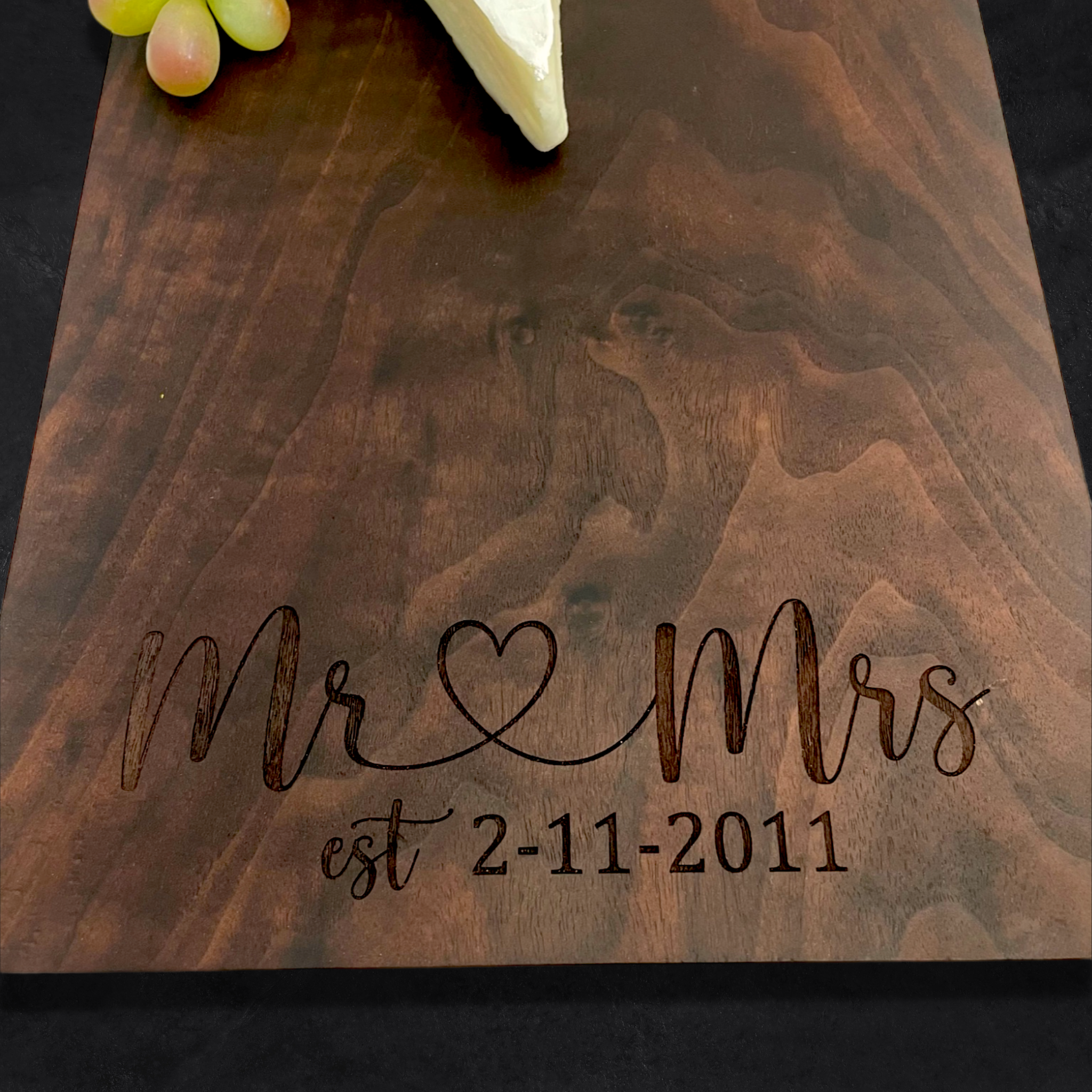 Handmade Cherry, Maple, & Walnut Cutting Board — Mr. & Mrs. Woodshop